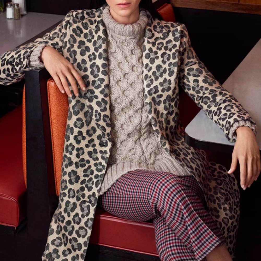 Smythe Red and Tan Cropped Pants